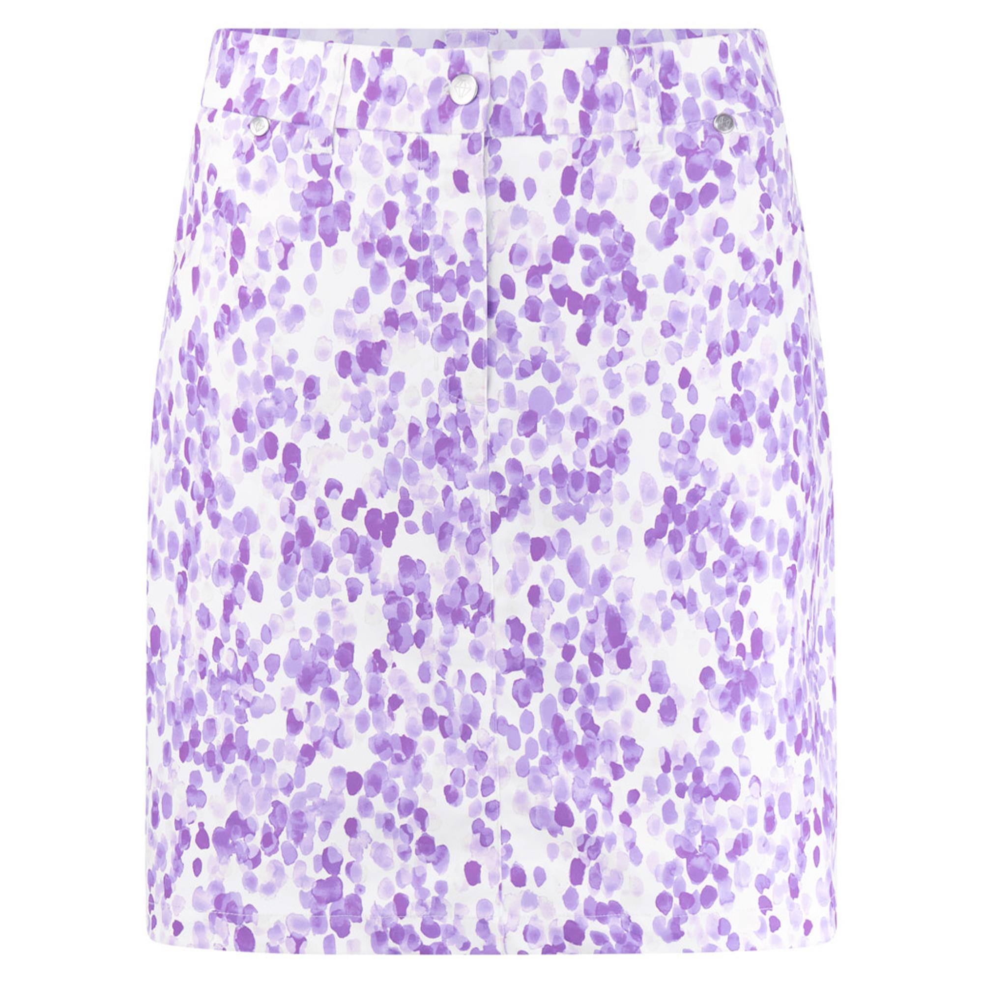 Pure Golf Clarity Ladies Golf Skort Violet Fields